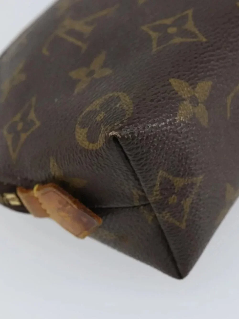 LOUIS VUITTON Monogram Pochette Cosmetic PM Pouch M43998 LV Auth 159485